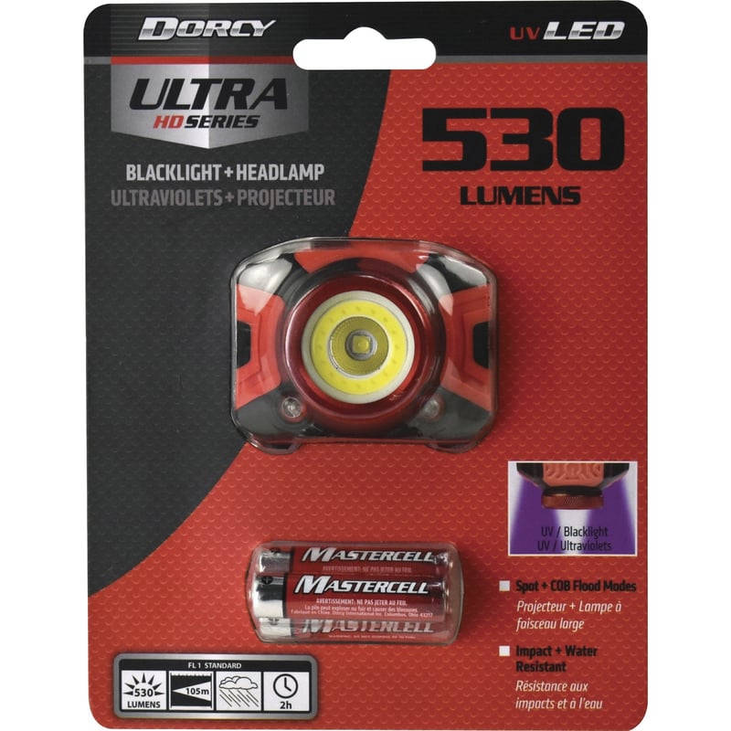 Dorcy Ultra HD 530 Lumen Headlamp - Thumbnail 1