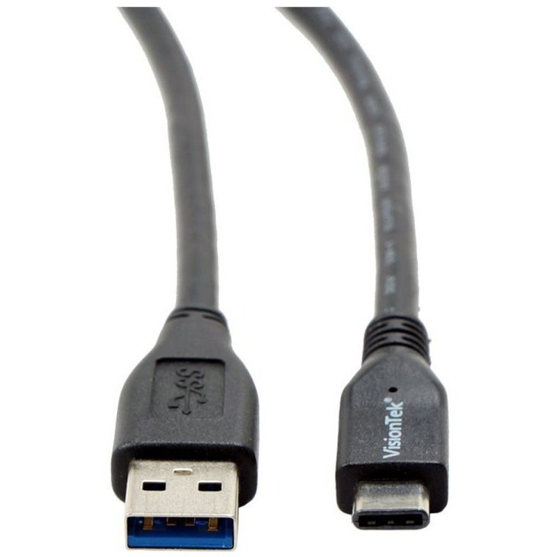 VisionTek USB-C to USB-A 1M Cable (M/M) - Thumbnail 3