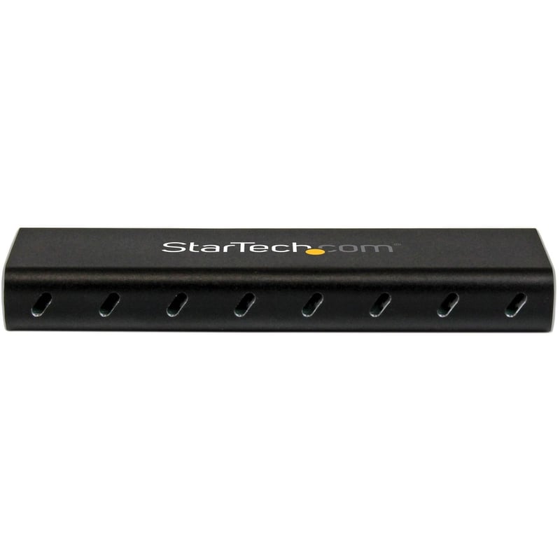 StarTech.com M.2 SSD Enclosure for M.2 SATA SSDs - USB 3.0 (5Gbps) with UASP - External M.2 SSD Enclosure - Aluminum - Thumbnail 3