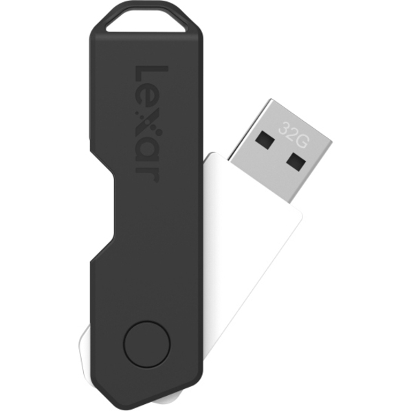LEXAR 32GB TWISTTURN2,USB 2.0 BLK - Thumbnail 2