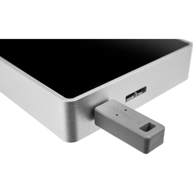Rocstor Rocsecure EX31 4 TB Solid State Drive - External - Portable - USB 3.1 ENCYPTED PORTABLE DRIVE 3XTOKEN KEY - Thumbnail 4