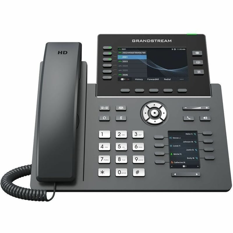IP PHONE W/ 6 DUAL-COLOR LINE KEYS / NEXT GEN ENTERPRISE - Thumbnail 1
