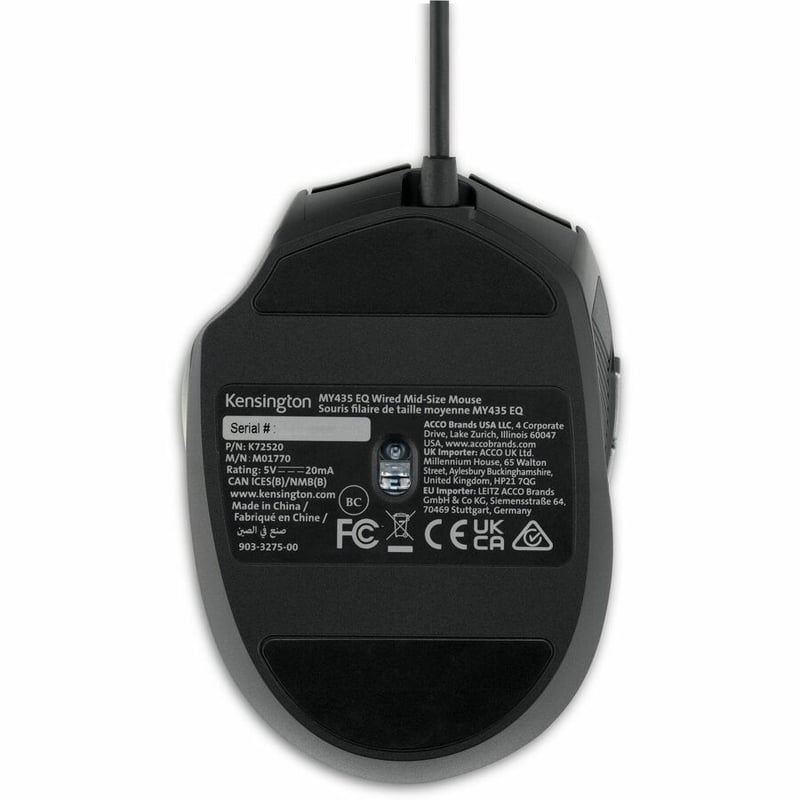 FMY435 EQ WIRED MID-SIZE MOUS - Thumbnail 3