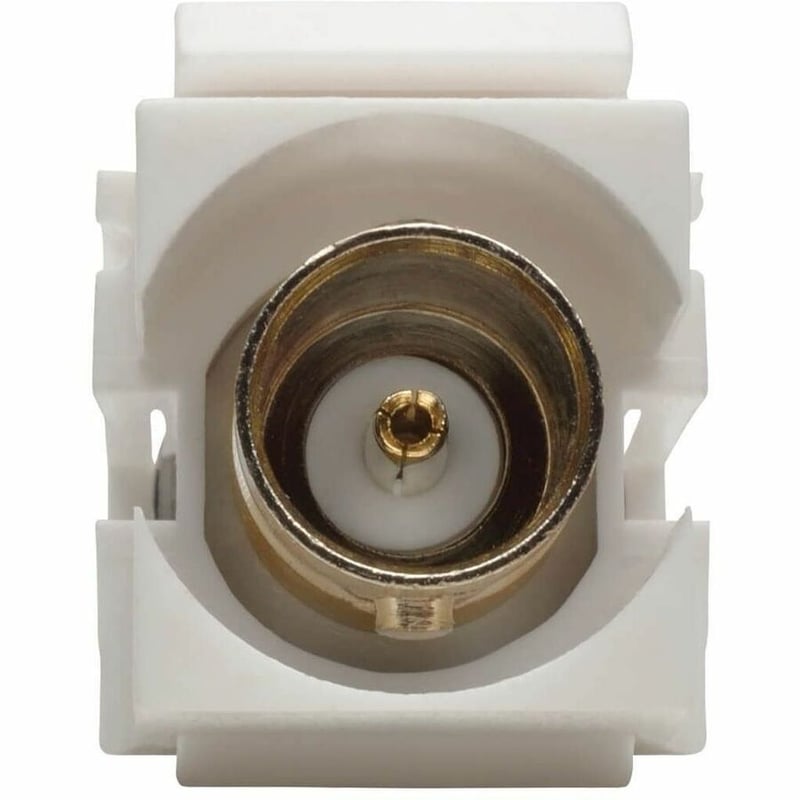 Tripp Lite by Eaton BNC Keystone Panel Mount Coupler All-in-One Coaxial F/F 75 Ohms - Thumbnail 4