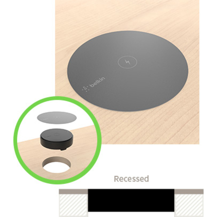 BOOSTUP WIRELESS CHARGING SPOTS - RECESS