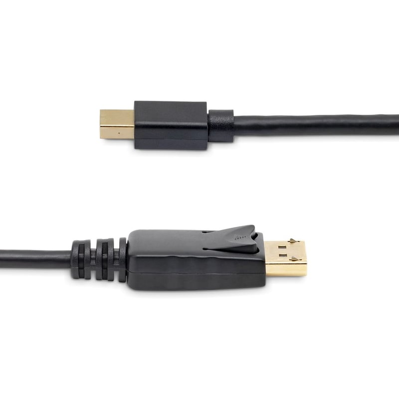 StarTech.com 6ft Mini DisplayPort to DisplayPort 1.2 Cable, 10 Pack, 4K x 2K mDP to DisplayPort Adapter Cable, Mini DP to DP Cord - Thumbnail 3