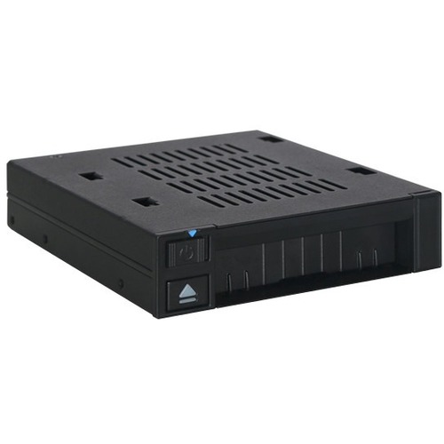 Icy Dock FlexiDOCK MB521SP-B Drive Bay Adapter for 3.5" - Serial ATA/600 Host Interface Internal - Black - Thumbnail 1