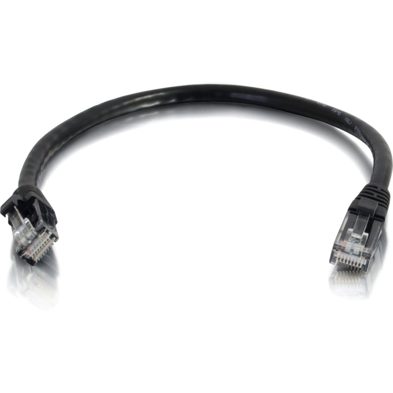 C2G 14ft Cat6 Ethernet Cable - Snagless Unshielded (UTP) - Black - Thumbnail 2