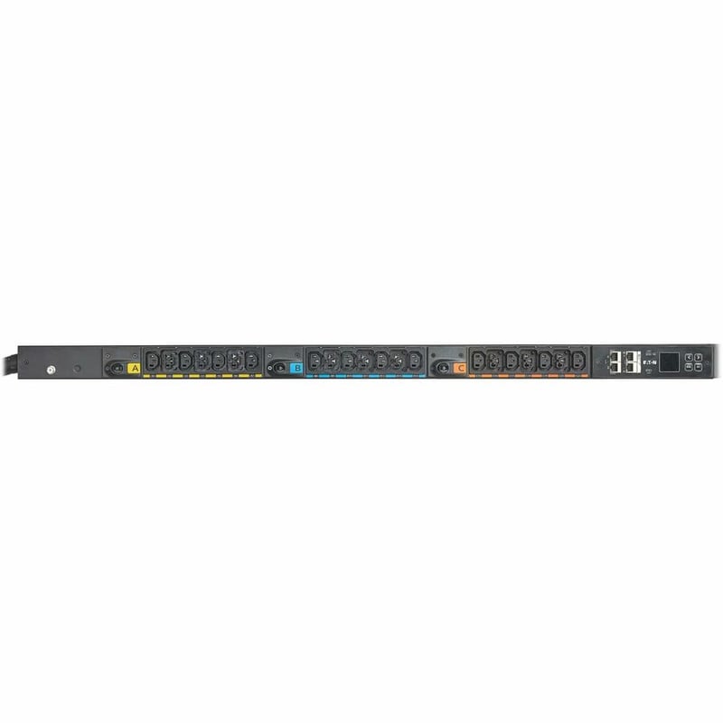 Eaton Metered Input G4 Rack PDU, 0U, 39U, 532P6W input, 10ft cord, 17.3kW, 32A, 240/415V, 42 outlets (24)C13 (18)C39 - Thumbnail 2