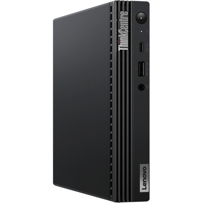 Lenovo ThinkCentre M80q Gen 3 11U10011US Desktop Computer - Intel Core i5 12th Gen i5-12500T - vPro Technology - 8 GB - 512 GB SSD - Tiny - Raven Black - Thumbnail 1