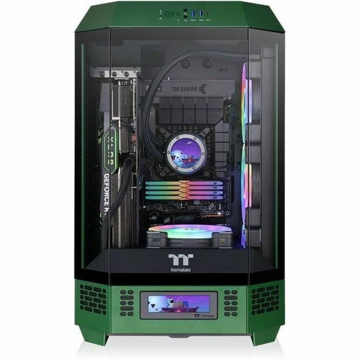 Thermaltake The Tower 300 Racing Green Micro Tower Chassis