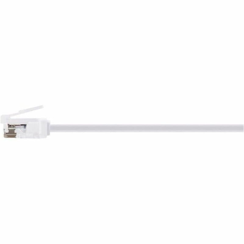 SLIMRUN CAT6 ETHERNET PATCH CABLE 1FT WH - Thumbnail 2
