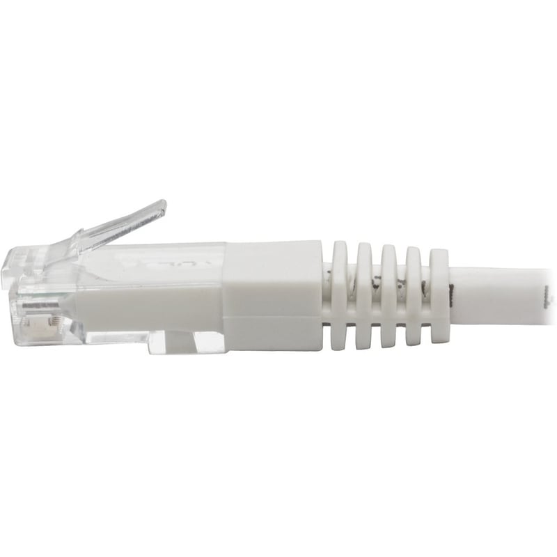 Tripp Lite by Eaton Cat6 Gigabit Molded (UTP) Ethernet Cable (RJ45 M/M) PoE White 7 ft. (2.13 m) - Thumbnail 4