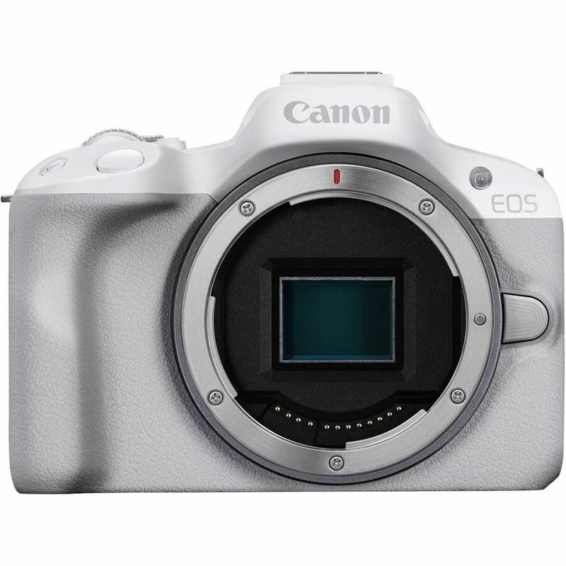 CANON EOS R50 MIRRORLESS CAMERA (WHITE, BODY ONLY) - Thumbnail 5