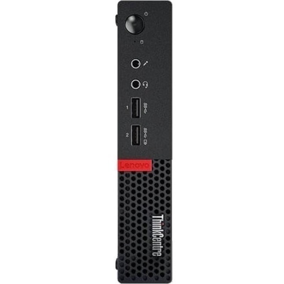 Lenovo ThinkCentre M710q 10MQS6SE00 Desktop Computer - Intel Core i5 7th Gen i5-7500T - 8 GB - 500 GB HDD - Tiny - Black