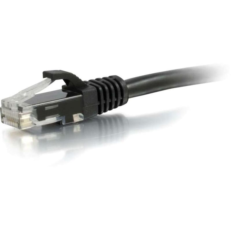 30FT CAT6 SNAGLESS UTP CABLE-BLK - Thumbnail 1