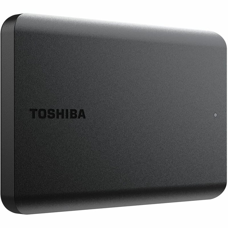Toshiba Canvio Basics 1 TB Portable Hard Drive - 2.5" External - Matte Black
