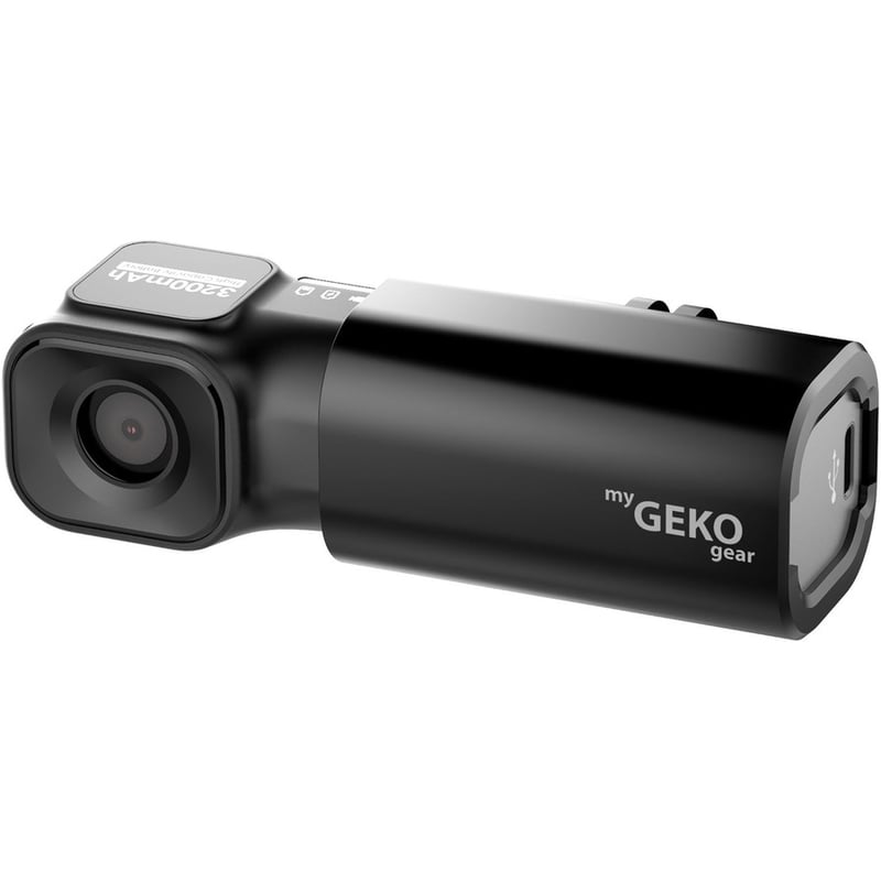myGEKOgear by Adesso Moto Snap 1080p Motorcycle Camera with APP for Instant Video Access, Tilt Sensor for Incident Video Recording, SONY Starvis Sensor, 8.5 Hours Rechargable Battery, 32GB Storage - Thumbnail 2