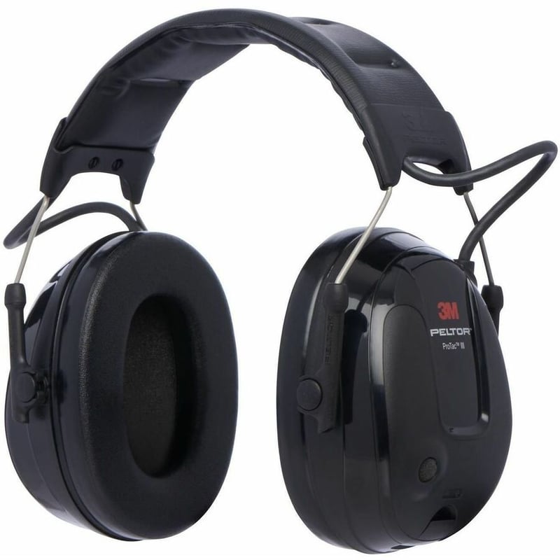 PELTOR PROTAC III SLIM HEADSET BLK HEADBAND/EARMUFFS 21DB NRR - Thumbnail 5
