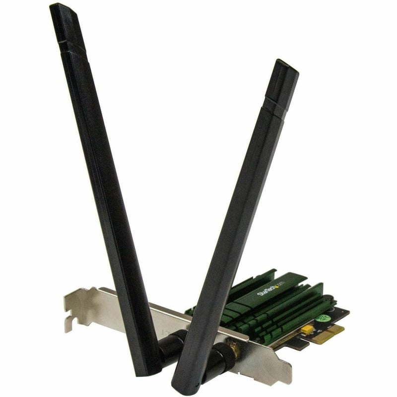 StarTech.com PCI Express AC1200 Dual Band Wireless-AC Network Adapter - PCIe 802.11ac WiFi Card - Thumbnail 1