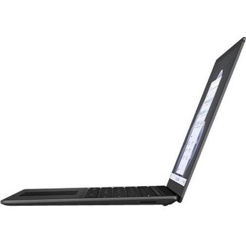 Microsoft Surface Laptop 5 13.5" Touchscreen Notebook - 2256 x 1504 - Intel Core i5 12th Gen i5-1245U 1.60 GHz - Intel Evo Platform - 8 GB Total RAM - 512 GB SSD - Matte Black