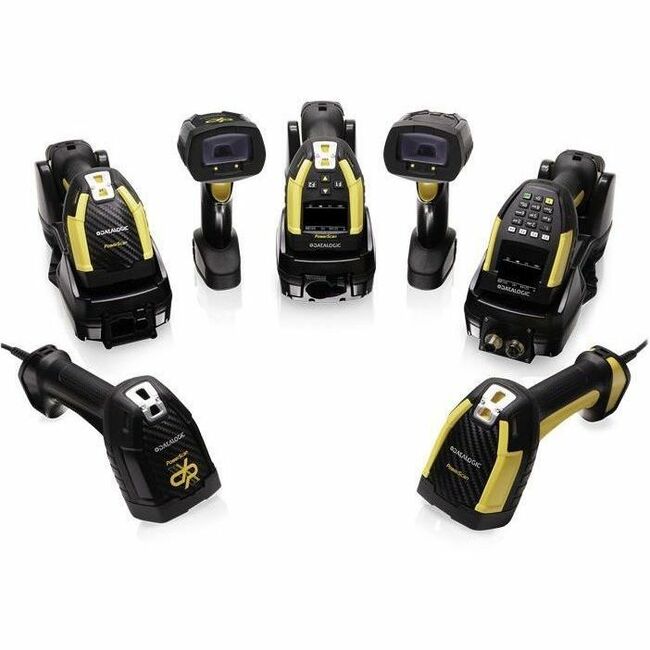 DATALOGIC HANDHELD BARCODE READER 1D/2D BLACK YELLOW - Thumbnail 1