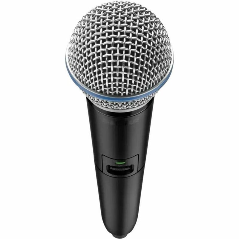 Shure Digital Wireless Dual Band Handheld Transmitter with BETA 58A Vocal Microphone - Thumbnail 2