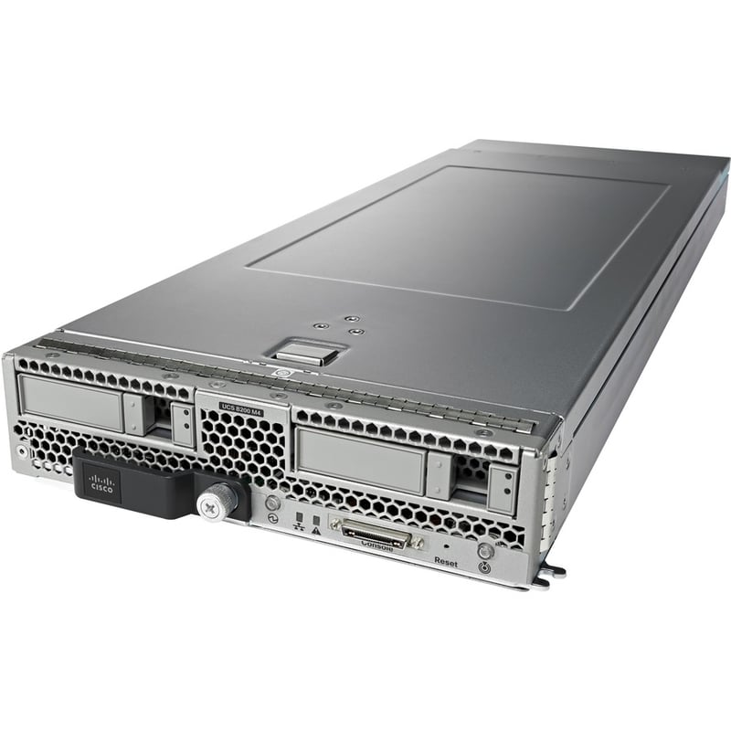 Cisco B200 M4 Blade Server - 2 x Intel Xeon E5-2630 v3 2.40 GHz - 128 GB RAM - Serial Attached SCSI (SAS), Serial ATA Controller - Thumbnail 3