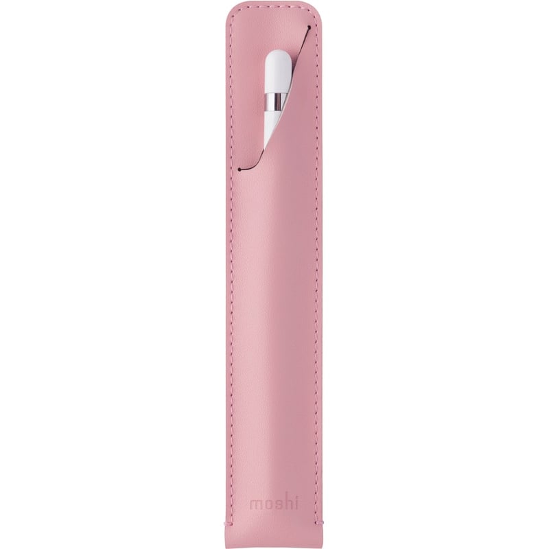VEGAN LEATHER APPLE PENCIL CASE WITH MICROFIBER LINING. ATTACHES TO MOSHIS VERSA - Thumbnail 3