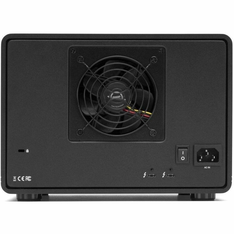 OWC THUNDERBAY 8 0TB EIGHT-BAY THUNDERBOLT 40GB/S STORAGE ENCLOSURE W/ SOFTRAID - Thumbnail 5