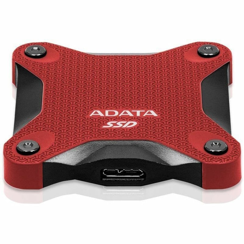 Adata SD600Q 240 GB Portable Solid State Drive - External - Red - Thumbnail 2