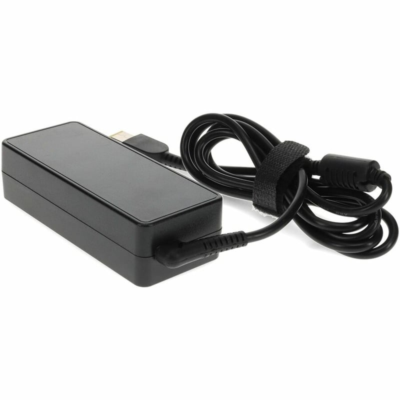 Lenovo ADLX45NCC3A Compatible 45W 20V at 2.25A Black 4.0 mm x 1.3 mm Laptop Power Adapter and Cable - Thumbnail 3