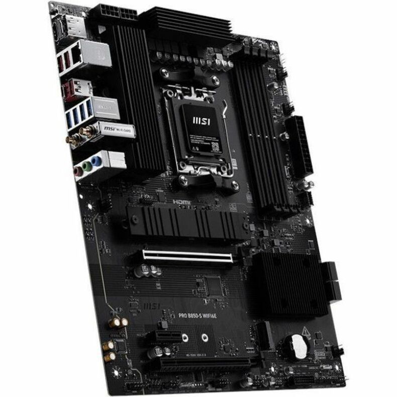 PRO B850-S WIFI6E MOTHERBOARD AMD ATX AM5 DDR5 256GB - Thumbnail 3