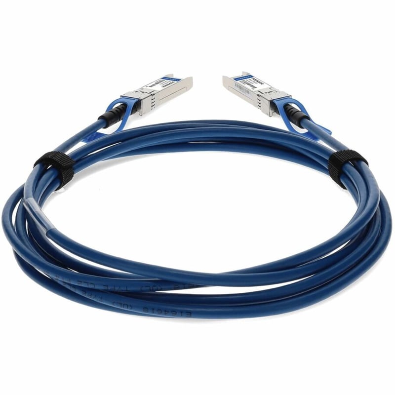 AddOn MSA and TAA Compliant 25GBase-CU SFP28 Direct Attach Cable (Passive Twinax, Blue, 5m) - Thumbnail 4