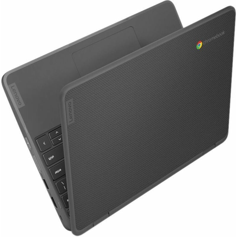 Lenovo 500e Yoga Chromebook Gen 4 82W40009US 12.2" Touchscreen Convertible 2 in 1 Chromebook - WUXGA - 1920 x 1200 - Intel N100 Quad-core (4 Core) - 4 GB Total RAM - 4 GB On-board Memory - 32 GB Flash Memory - Graphite Gray - Thumbnail 5