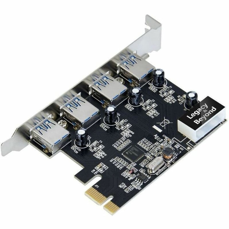 SIIG USB 3.0 4-PORT (EXT) PCIE HOST CARD (LB-US0114-S1) - Thumbnail 2