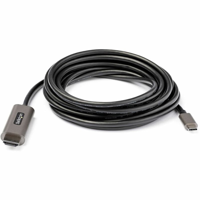 StarTech.com 13ft (4m) USB C to HDMI Cable 4K 60Hz with HDR10, Ultra HD USB Type-C to HDMI 2.0b Video Adapter Cable, DP 1.4 Alt Mode HBR3 - Thumbnail 5