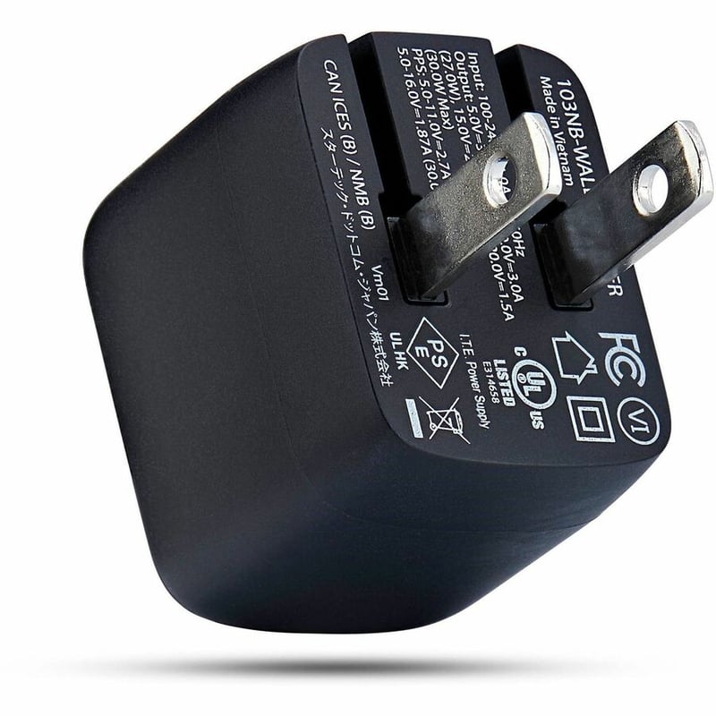 30W USBC WALL CHARGER PORTABLE GAN CHARGER 5V/9V/15/20V - Thumbnail 2