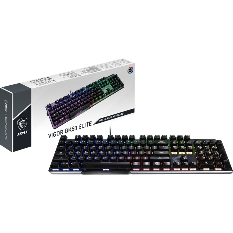MSI VIGOR GK50 ELITE Gaming Keyboard - Thumbnail 1
