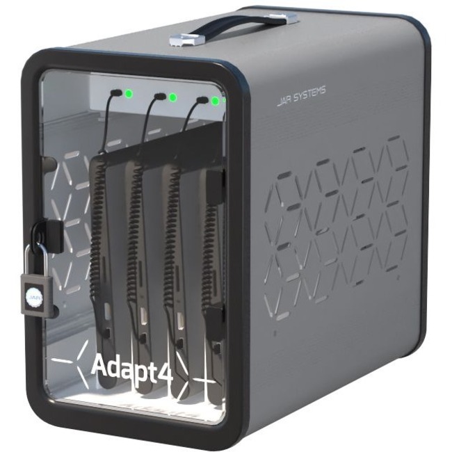 4 BAY USB-C CHARGING STATION DEVICES UP TO 14 INCHES - Thumbnail 1