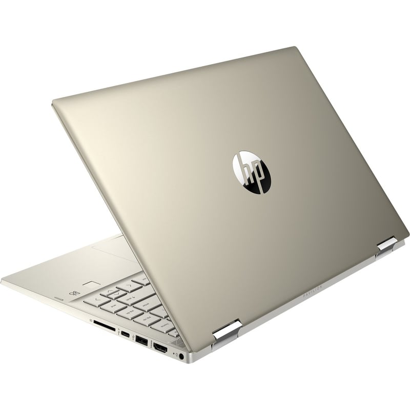 HP Pavilion x360 14-dh2077nr 14" Touchscreen Convertible 2 in 1 Notebook - Full HD - Intel Core i5 10th Gen i5-1035G1 - 8 GB - 256 GB SSD - Warm Gold - Thumbnail 5