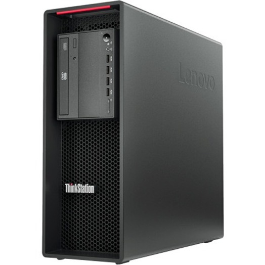 Lenovo ThinkStation P520 30BE00NNUS Workstation - 1 Xeon W-2225 - vPro Technology - 16 GB - 512 GB SSD - Tower - Thumbnail 4