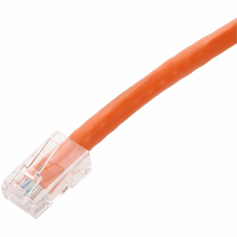 AddOn 5ft Orange CAT 6 PVC Ethernet Cable Non-Booted RJ-45 M/M - Thumbnail 2