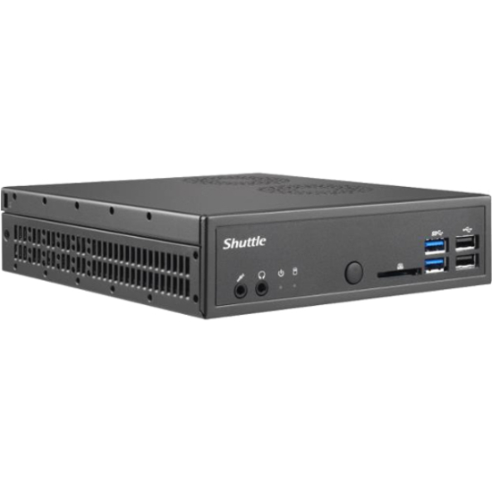 Shuttle XPC slim DH310 Barebone System - Slim PC - Socket H4 LGA-1151 - Thumbnail 2