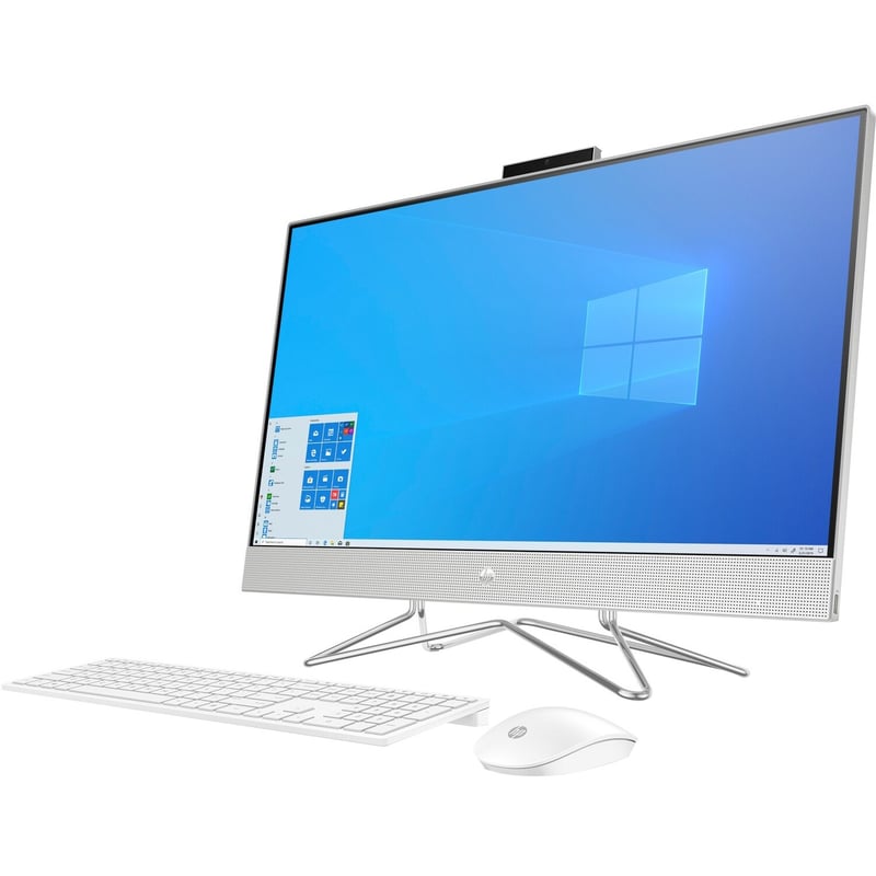 HP 27-dp1280 All-in-One Computer - Intel Core i7 11th Gen i7-1165G7 - 16 GB - 512 GB SSD - 27" Full HD Touchscreen - Desktop - Jet Black, Dark Chrome - Thumbnail 1