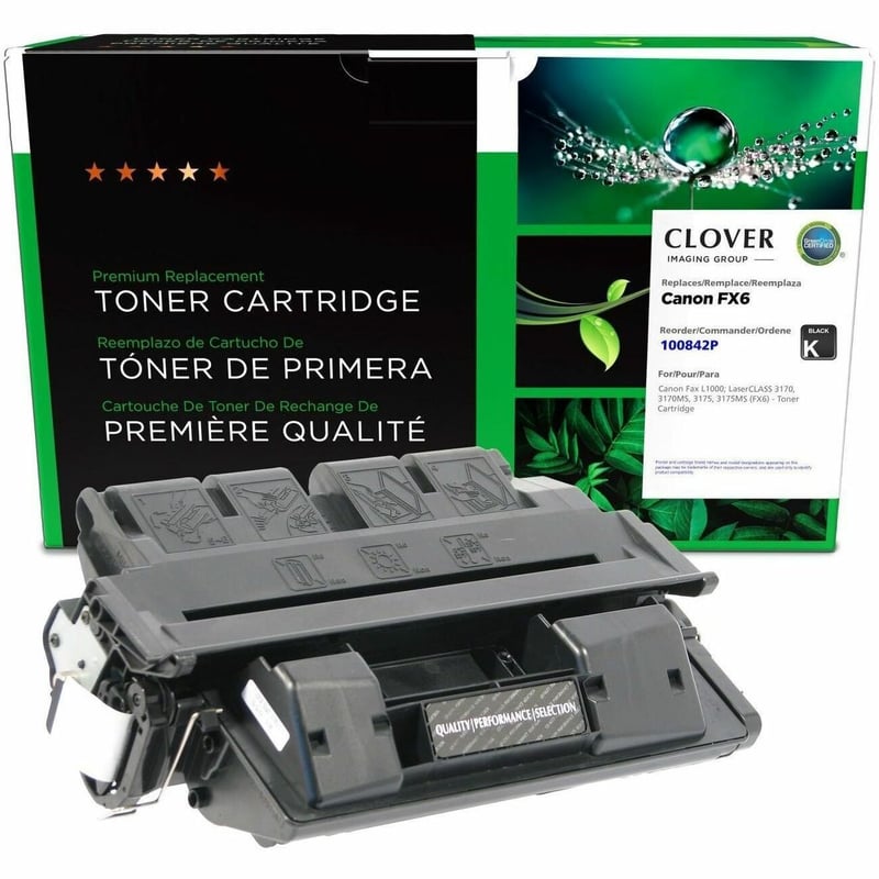 Clover Imaging Remanufactured Toner Cartridge for Canon FX6 (1559A002AA) - Thumbnail 1
