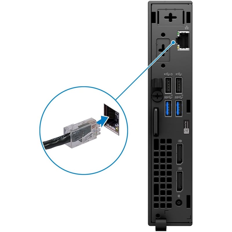 Dell OptiPlex 3000 Thin Client Celeron N5105 Quad-core (4 Core) 2 GHz - Black - Thumbnail 5