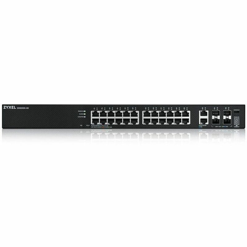 ZYXEL 24-port GbE L3 Access Switch with 6 10G Uplink - Thumbnail 2