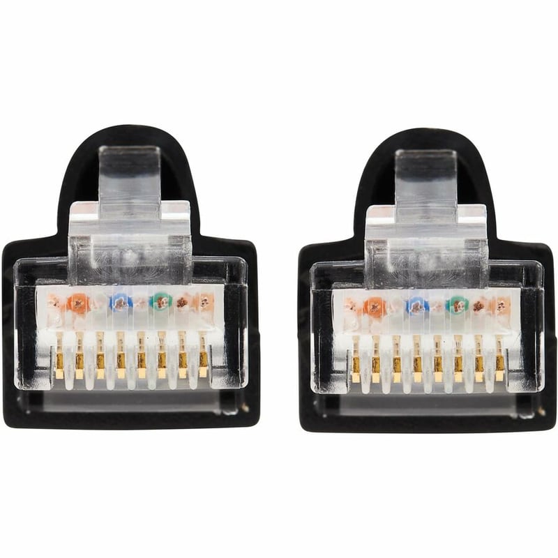 Eaton Tripp Lite Series Cat6a 10G Snagless UTP Ethernet Cable (RJ45 M/M), Black, 25 ft. (7.62 m) - Thumbnail 3