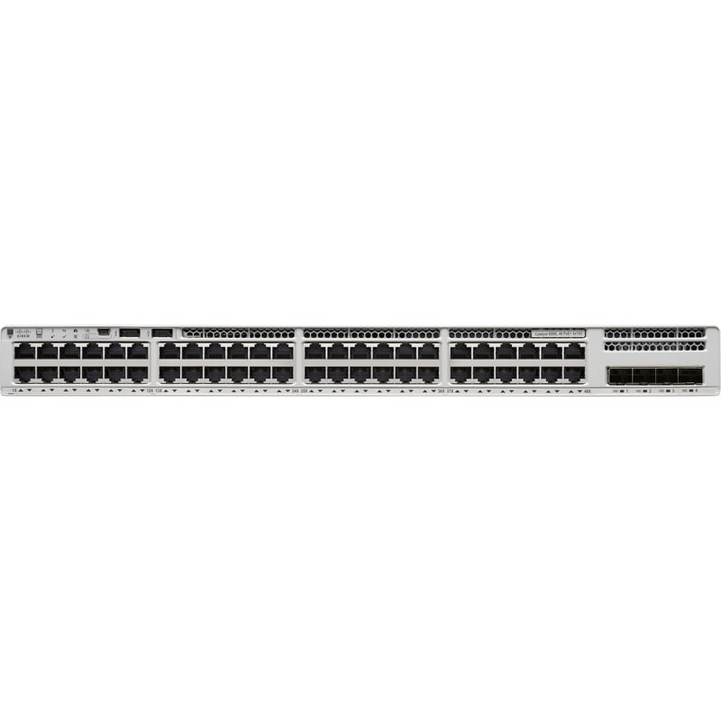 C9200L 48PORT POE+ SFP+ NETWORK ESSENTIALS REMANUFACTURED - Thumbnail 1